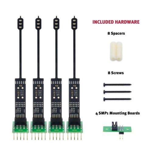 SN2AB Mainline Signaling Kit -- Includes 2 Single-Head A Signals, 2 Single-Head B Signals, 4 SMP1 Mounts, N, Digitrax SN2AB