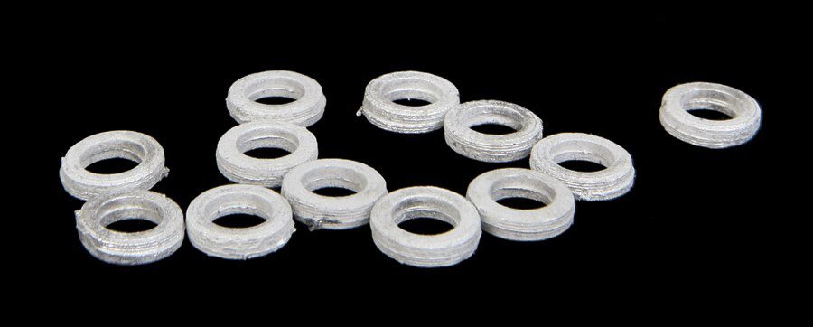 Auto Tires pkg(12), HO, Durango Press 93