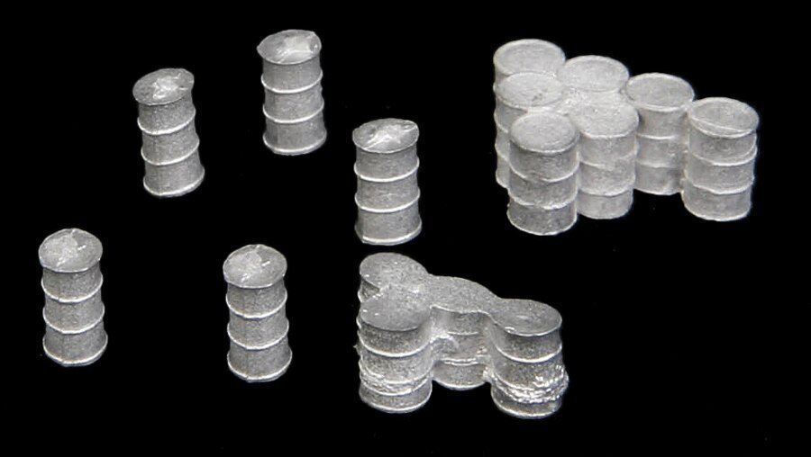 Oil Drums pkg(7), N, Micro Engineering 80146