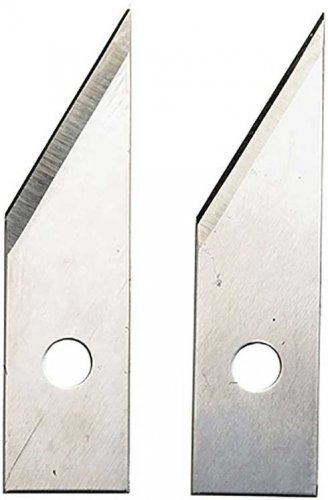 Dual Cutter Blades -- pkg(2), All Scales, Excel Hobby Blades Corp. 20059