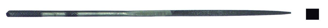 5-1/2′ Long, Cut 2 Needle Files -- Square File, Carded, All Scales, Excel Hobby Blades Corp. 55600
