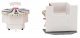 Christmas Market Stall 2-Pack -- Kit - 1-15/16 x 1-15/16 x 1-11/16′ and 1-11/16 x 1-11/16 x 1-3/4, HO, Faller Gmbh 134001