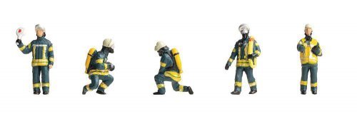 Modern Era VI Firefighters -- Set 1, HO, Faller Gmbh 151637