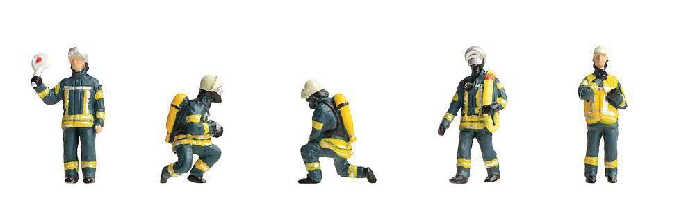 Modern Era VI Firefighters -- Set 1, HO, Faller Gmbh 151637