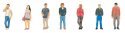 Young People on the Road -- pkg(7), HO, Faller Gmbh 151661