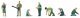 Working People -- At the Garden Center/Nursery pkg(7), HO, Faller Gmbh 151678