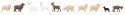 Sheep and Goats -- 5 of Each, HO, Faller Gmbh 151921