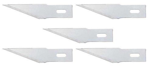 Spare Straight Blades -- Fits Knife Handle 272-170540 pkg(5), All Scales, Faller Gmbh 170541