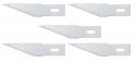 Spare Straight Blades -- Fits Knife Handle 272-170540 pkg(5), All Scales, Faller Gmbh 170541