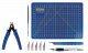 Model Building Tool Starter Set -- Sprue Cutter, Hobby Knife w/5 Blades, File, Cutting Mat, Deburri, HO, Faller Gmbh 170560