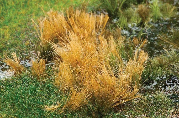 Reeds -- Light Brown 1/4′ .75cm Tall, All Scales, Faller Gmbh 170715