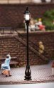 LED Park Light -- Adjustable height up to 2-1/2′ 6.3cm tall pkg(3), HO, Faller Gmbh 180108
