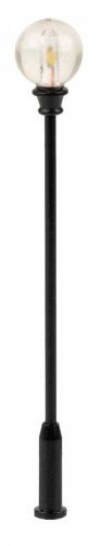 LED Park Light -- Pole-Top Globe Lamp, 2-13/16′ 7.1cm Warm White pkg(1), HO, Faller Gmbh 180213