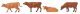 Cows with Sound Module and Speaker -- pkg(4), HO, Faller Gmbh 180235