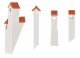 Chimneys -- pkg(4), HO, Faller Gmbh 180858