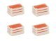 Market Crates with Vegetables -- pkg(4), HO, Faller Gmbh 180868