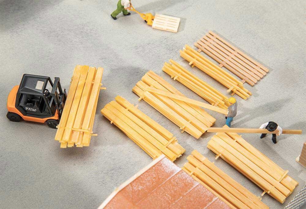 Lumber Stacks - Kit, HO, Faller Gmbh 180870