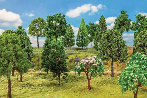 Deciduous Trees -- pkg(30), All Scales, Faller Gmbh 181525