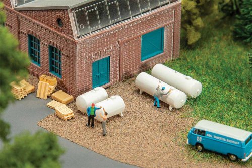 Propane Tanks -- 2 Long, 2 Short, N, Faller Gmbh 272923