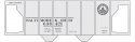 Railroad Decal Set -- Baltimore & Ohio Class N-34 2-Bay Covered Hopper (13 States Logo), O, Tichy Train Group 10069O