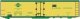Railroad Decal Set -- Illinois Central 40′ Steel Reefer (yellow Car, green Lettering & Diamond, O, Tichy Train Group 10229O