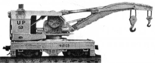 120-Ton Brownhoist Crane -- Kit, N, Tichy Train Group 2700