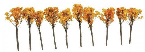 Fall Oak Tree -- 2 to 3′ 5.1 to 7.6cm pkg(4), All Scales, Grand Central Scenery T20