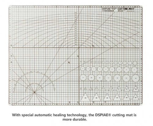 A2 Cutting Mat, All Scales, DSPIAE ATCA2