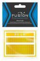 Railroad Freight Car Yellow Reflective Markings Set, N, FUSION SCALE GRAPHICS 260001