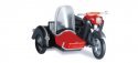 MZ 250 Motorcycle w/Side Car - Assembled -- Various Standard Colors, HO, Herpa Models 53433