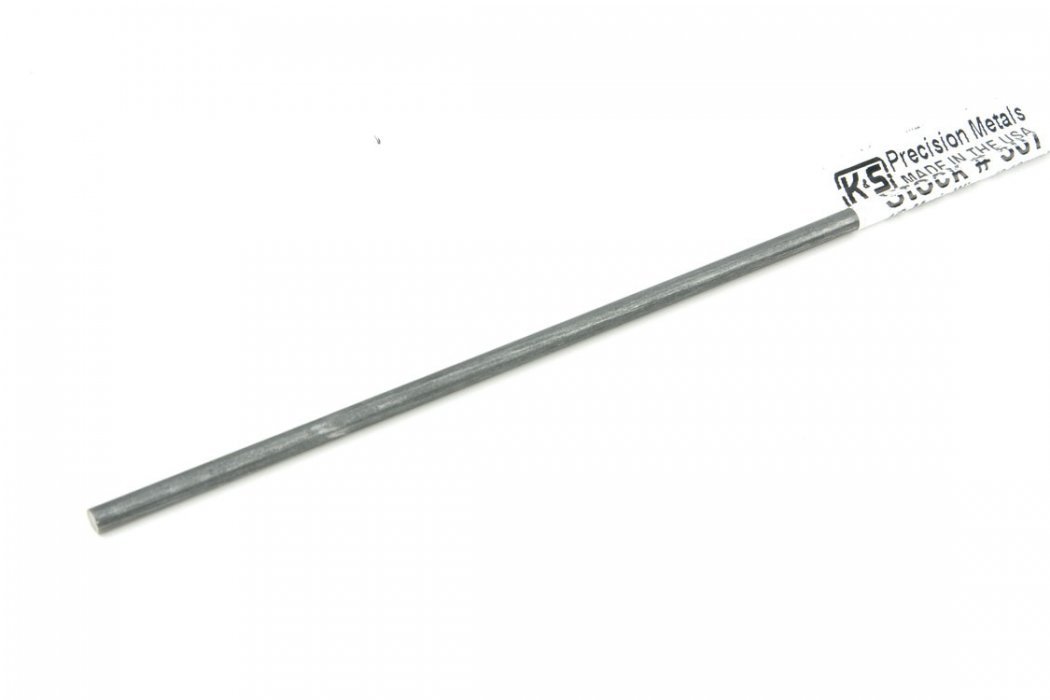 Music Wire - 36` Long -- 1/8` Diameter, All Scales, K & S Engineering 507