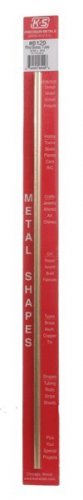 Brass Tube - 12` 30cm Long -- 3/16` 4.76mm Outside Diameter, All Scales, K & S Engineering 8129
