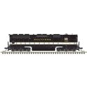 EMD SD45 High Nose - Sound and DCC - Master(R) Gold -- Southern Railway 3163 (black, imitation aluminum, gold), N, Atlas Model R