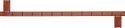 40′ Morton-Style Running Boards -- Boxcar Red 1 Pair, HO, Kadee Quality Products 2006