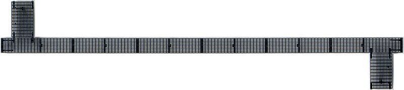 50′ Apex Running Board -- Black, HO, Kadee Quality Products 2012