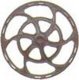 Equipco Type Brake Wheels pkg(8) -- Dark Boxcar Red, HO, Kadee Quality Products 2021