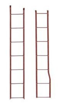 40′ PS-1 Boxcar Ladder Set -- (Boxcar Red) Includes Ends & Sides, HO, Kadee Quality Products 2102