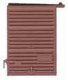7′ Youngstown Boxcar Door w/Low Tack Board pkg(2) -- Boxcar Red, HO, Kadee Quality Products 2237