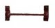Side Grab Irons -- Boxcar Red pkg(16), HO, Kadee Quality Products 2251