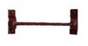 Side Grab Irons -- Boxcar Red pkg(16), HO, Kadee Quality Products 2251