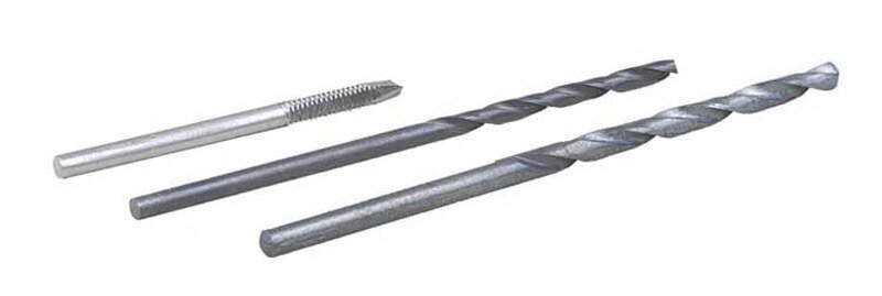 2-56 Tap & Drill Set -- Includes Tap and 50 & 43 Drills, All Scales, Kadee Quality Products 246