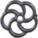 Metal Brake Wheel -- pkg(6), HO, Kadee Quality Products 440