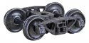 A.S.F.(R) Ride Control(R) 50-Ton Self-Centering HGC Trucks -- Code 110 (.110`) 33` Smooth-B, HO, Kadee Quality Products 562