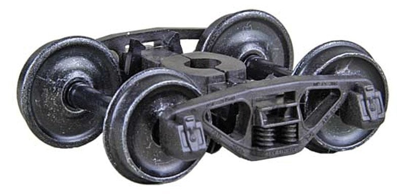 A.S.F.(R) Ride Control(R) 50-Ton Self-Centering HGC Trucks -- Code 110 (.110`) 33` Smooth-B, HO, Kadee Quality Products 562