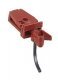 713 Plastic Knuckle Coupler -- Rust - 2 Pair, HOn3, Kadee Quality Products 713
