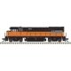 GE U23B - Sound and DCC - Master Gold -- Milwaukee Road 4800 (orange, black), N, Atlas Model Railroad Co. 40006202