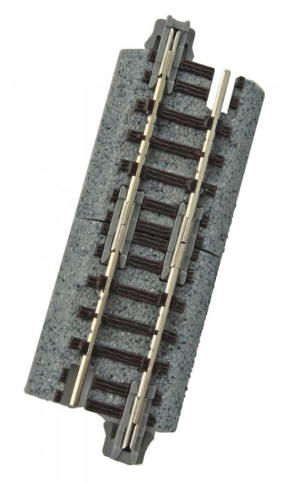 Track Assortment Set -- 1-1/8`, 1-3/4` 2.9, 4.4cm pkg(10), N, Kato USA Inc 20091