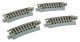 Curved Track -- R216mm, 15-Degree pkg(4), N, Kato USA Inc 20171