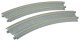 Unitrack CT Double-Track Superelevated Curve -- 45 Degrees, 11/12-3/8′ 28.2/31.5cm Radius, N, Kato USA Inc 20183