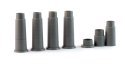 Adjustable Trapezoid Bridge Pier Riser -- Kit pkg(5), N, Kato USA Inc 23068